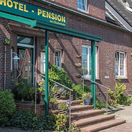 Hotel Am Elisabethufer Jever Esterno foto