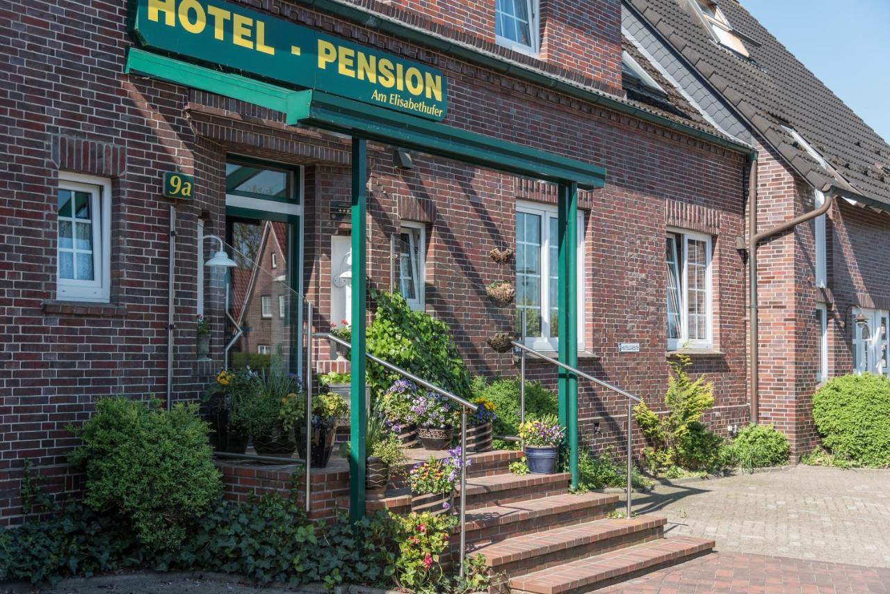 Hotel Am Elisabethufer Jever Esterno foto